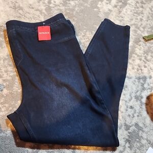 SPANX Indigo Denim-Look Pull-On Jeggings Size 3x NWT